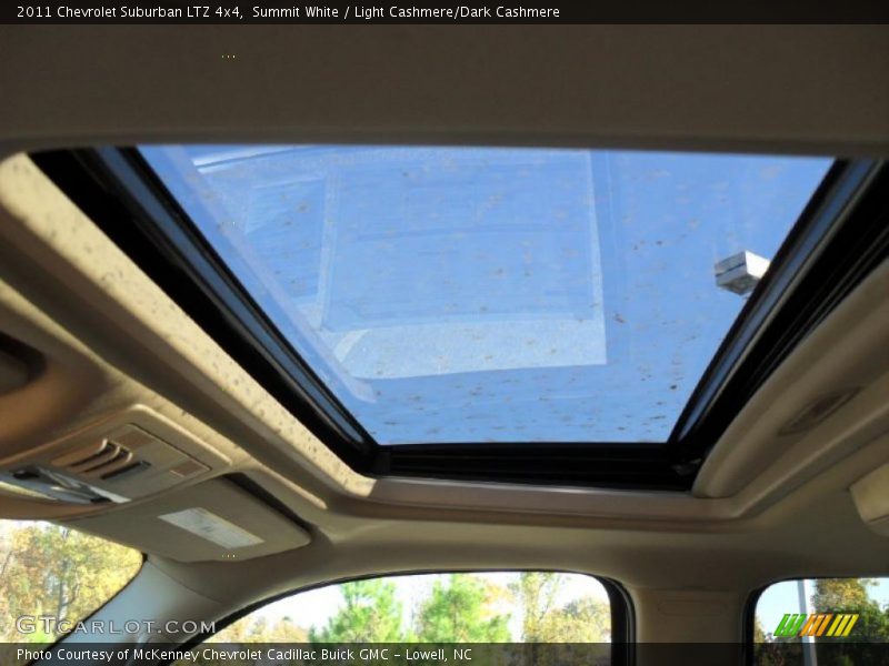 Summit White / Light Cashmere/Dark Cashmere 2011 Chevrolet Suburban LTZ 4x4