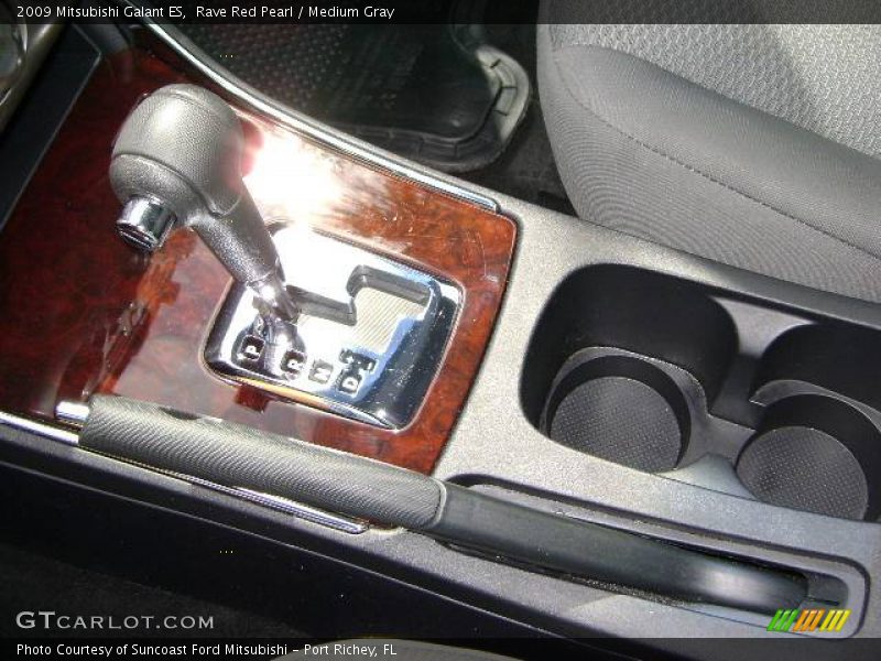 Rave Red Pearl / Medium Gray 2009 Mitsubishi Galant ES