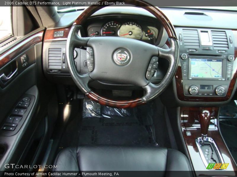 Light Platinum Metallic / Ebony Black 2006 Cadillac DTS Performance