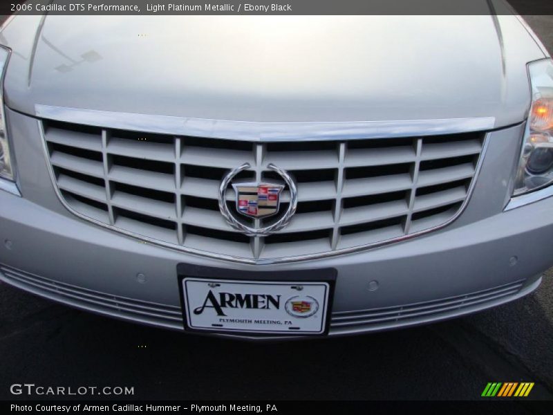 Light Platinum Metallic / Ebony Black 2006 Cadillac DTS Performance