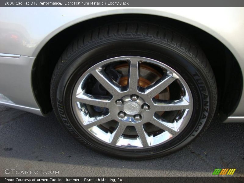 Light Platinum Metallic / Ebony Black 2006 Cadillac DTS Performance