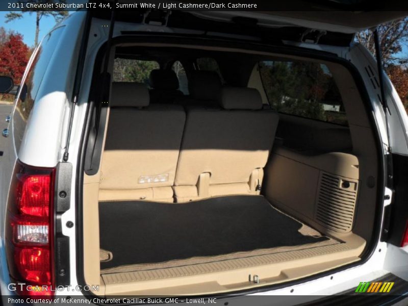Summit White / Light Cashmere/Dark Cashmere 2011 Chevrolet Suburban LTZ 4x4