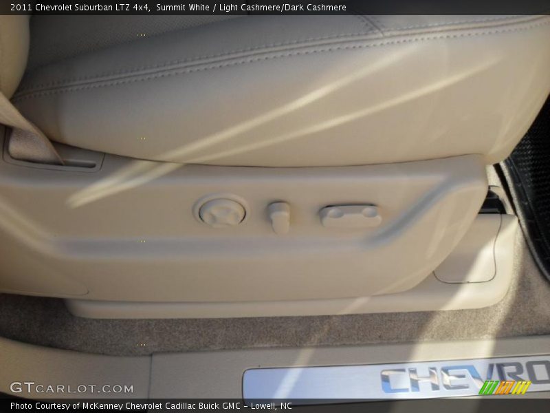 Summit White / Light Cashmere/Dark Cashmere 2011 Chevrolet Suburban LTZ 4x4