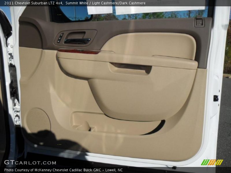 Summit White / Light Cashmere/Dark Cashmere 2011 Chevrolet Suburban LTZ 4x4