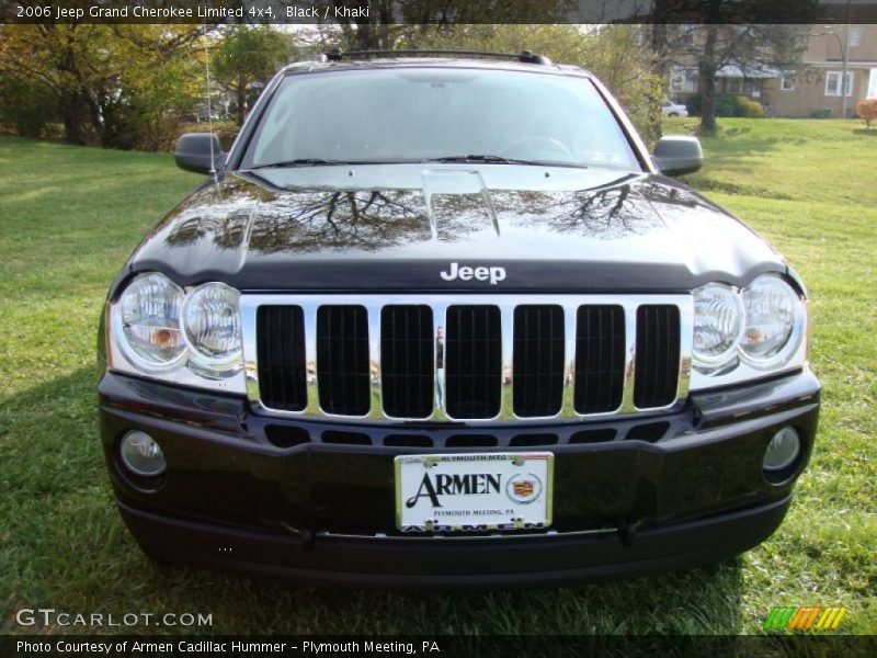 Black / Khaki 2006 Jeep Grand Cherokee Limited 4x4