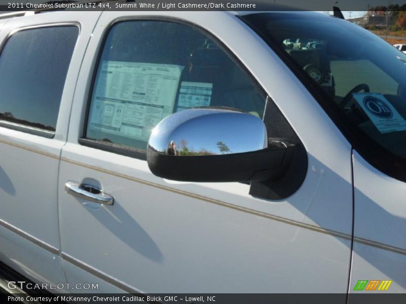 Summit White / Light Cashmere/Dark Cashmere 2011 Chevrolet Suburban LTZ 4x4