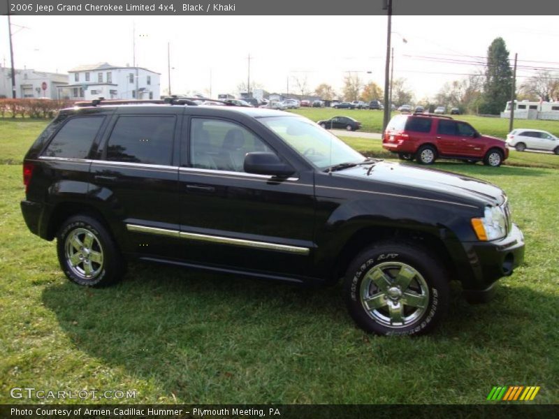 Black / Khaki 2006 Jeep Grand Cherokee Limited 4x4