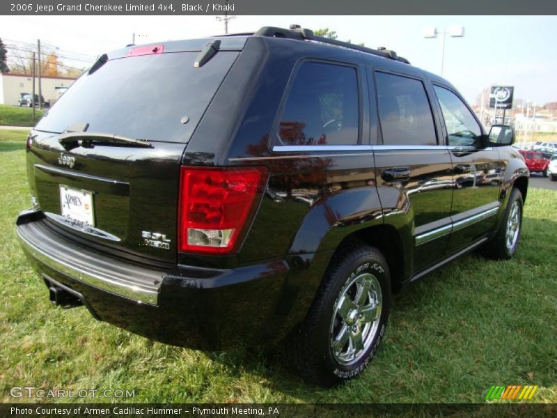 Black / Khaki 2006 Jeep Grand Cherokee Limited 4x4