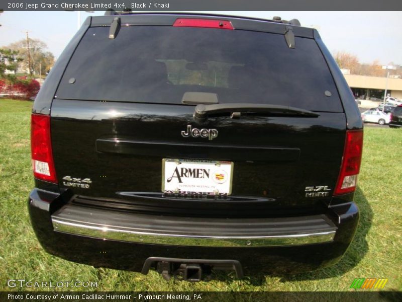 Black / Khaki 2006 Jeep Grand Cherokee Limited 4x4