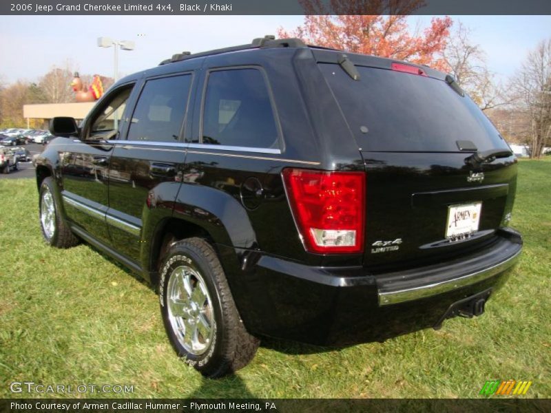 Black / Khaki 2006 Jeep Grand Cherokee Limited 4x4