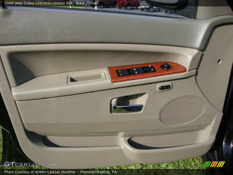 Black / Khaki 2006 Jeep Grand Cherokee Limited 4x4