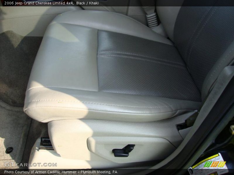 Black / Khaki 2006 Jeep Grand Cherokee Limited 4x4