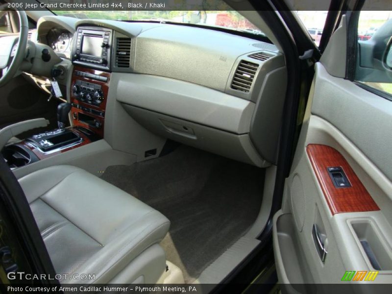 Black / Khaki 2006 Jeep Grand Cherokee Limited 4x4