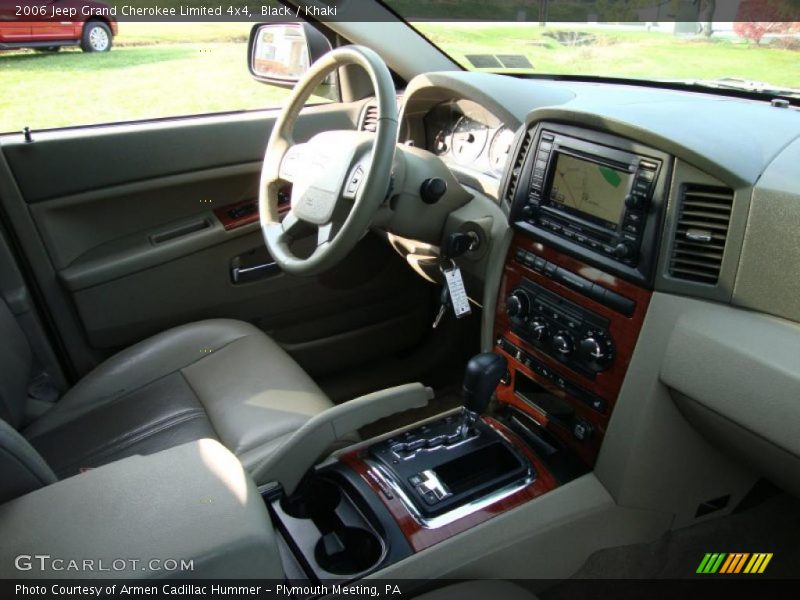 Black / Khaki 2006 Jeep Grand Cherokee Limited 4x4