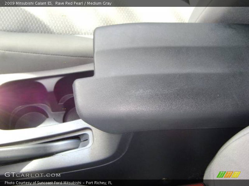 Rave Red Pearl / Medium Gray 2009 Mitsubishi Galant ES
