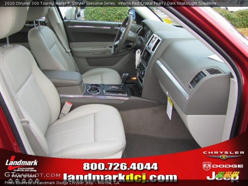 Inferno Red Crystal Pearl / Dark Khaki/Light Graystone 2010 Chrysler 300 Touring Walter P. Chryler Executive Series