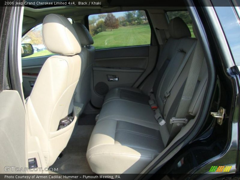 Black / Khaki 2006 Jeep Grand Cherokee Limited 4x4