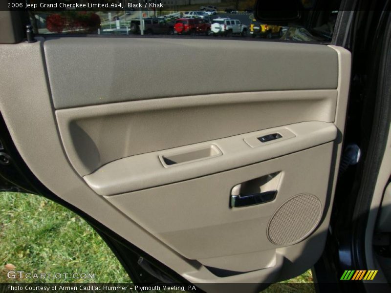 Black / Khaki 2006 Jeep Grand Cherokee Limited 4x4