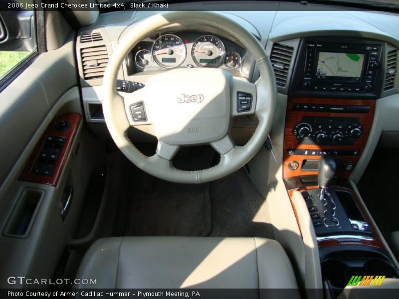 Black / Khaki 2006 Jeep Grand Cherokee Limited 4x4