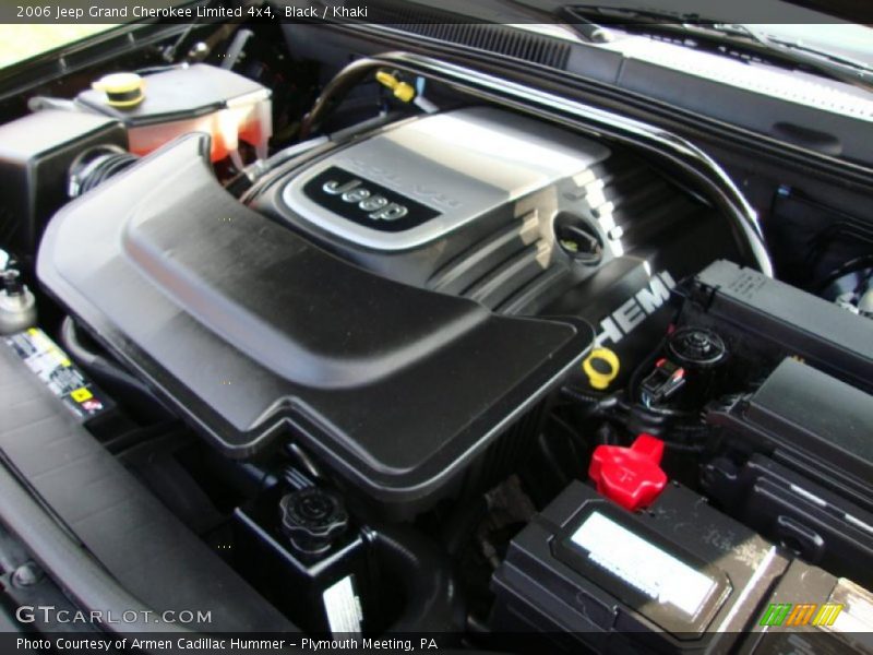 Black / Khaki 2006 Jeep Grand Cherokee Limited 4x4