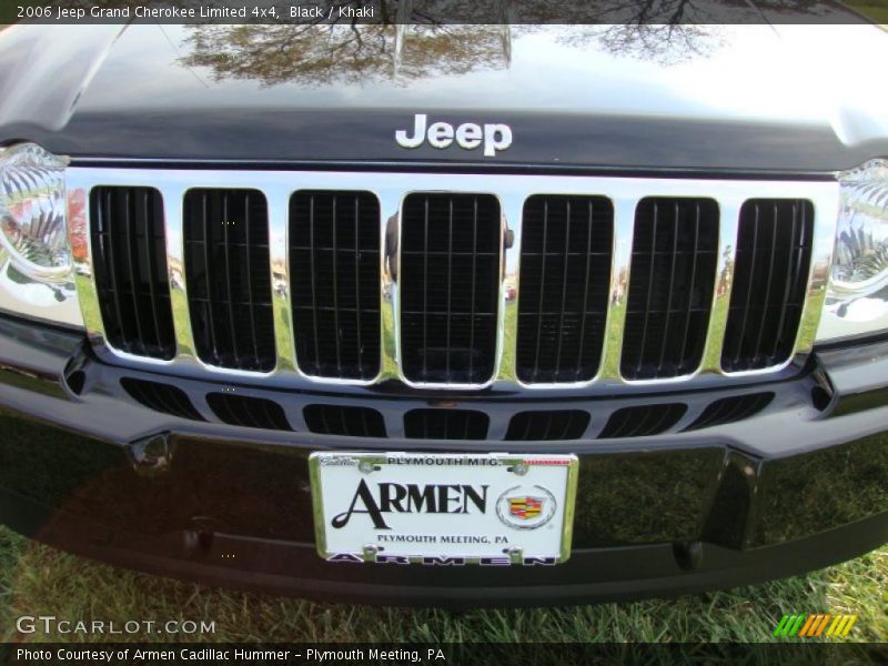 Black / Khaki 2006 Jeep Grand Cherokee Limited 4x4
