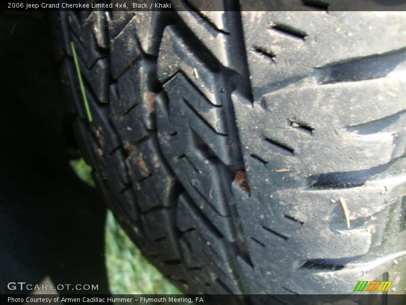 Black / Khaki 2006 Jeep Grand Cherokee Limited 4x4