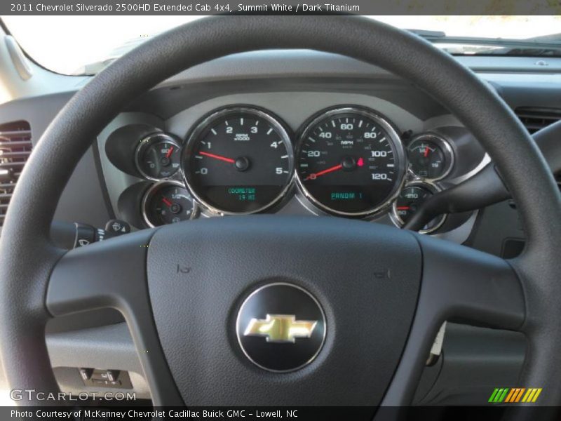  2011 Silverado 2500HD Extended Cab 4x4 Extended Cab 4x4 Gauges