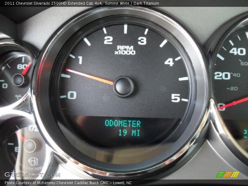  2011 Silverado 2500HD Extended Cab 4x4 Extended Cab 4x4 Gauges