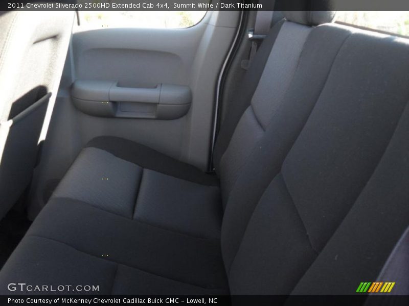 Summit White / Dark Titanium 2011 Chevrolet Silverado 2500HD Extended Cab 4x4