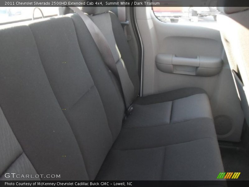 Summit White / Dark Titanium 2011 Chevrolet Silverado 2500HD Extended Cab 4x4