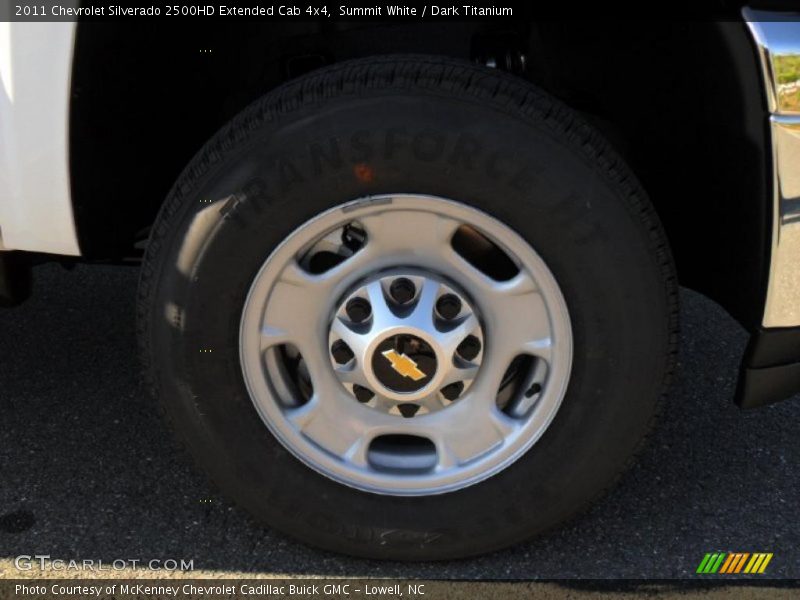 2011 Silverado 2500HD Extended Cab 4x4 Wheel