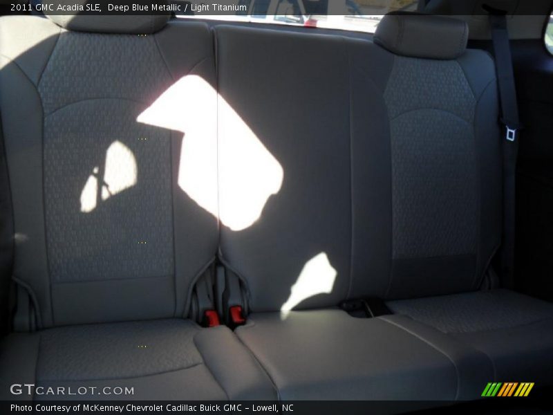 Deep Blue Metallic / Light Titanium 2011 GMC Acadia SLE