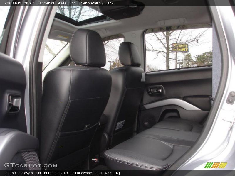 Cool Silver Metallic / Black 2008 Mitsubishi Outlander XLS 4WD
