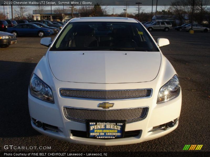 Summit White / Ebony 2010 Chevrolet Malibu LTZ Sedan
