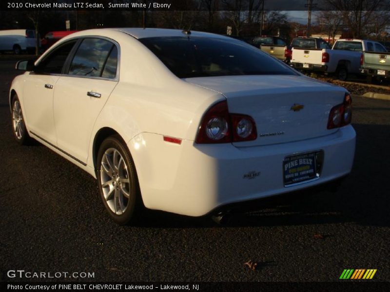 Summit White / Ebony 2010 Chevrolet Malibu LTZ Sedan