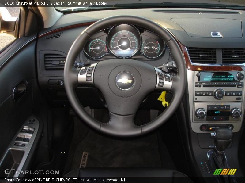 Summit White / Ebony 2010 Chevrolet Malibu LTZ Sedan