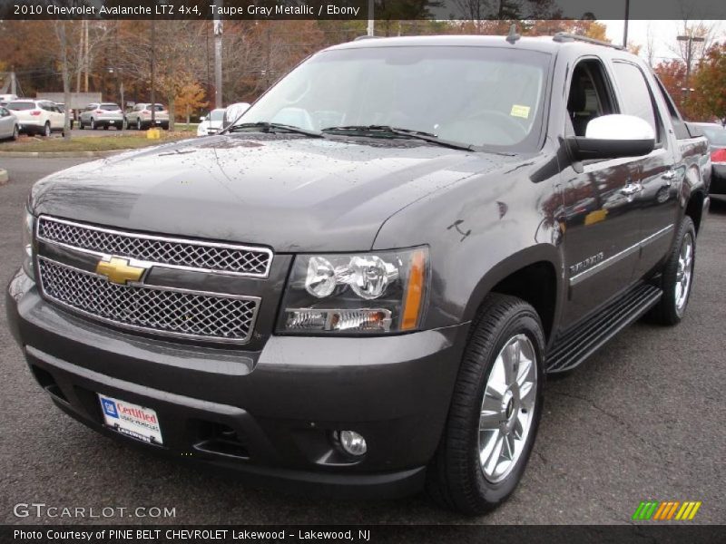 Taupe Gray Metallic / Ebony 2010 Chevrolet Avalanche LTZ 4x4