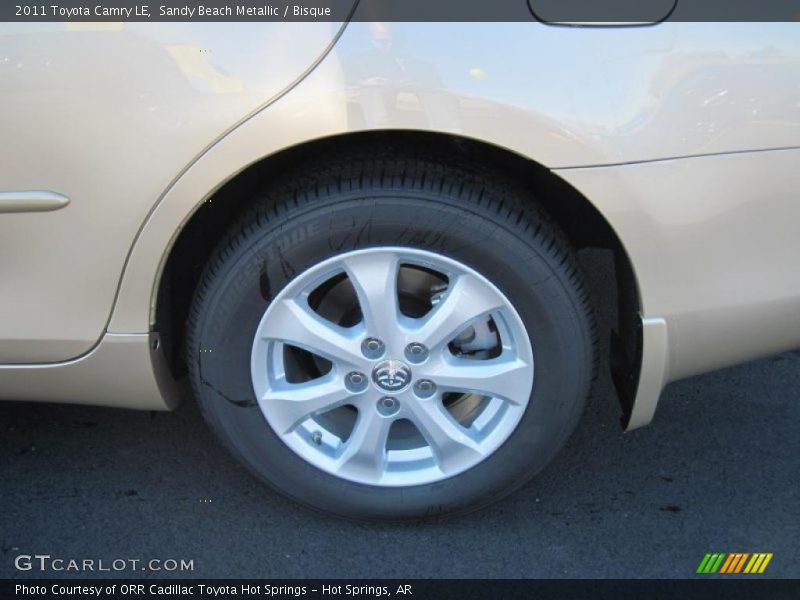 Sandy Beach Metallic / Bisque 2011 Toyota Camry LE