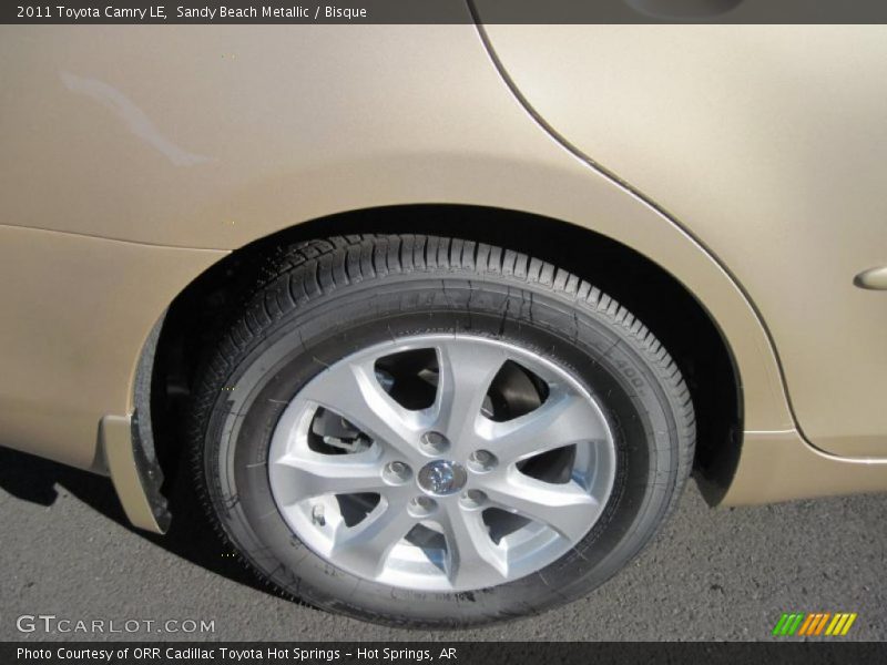 Sandy Beach Metallic / Bisque 2011 Toyota Camry LE