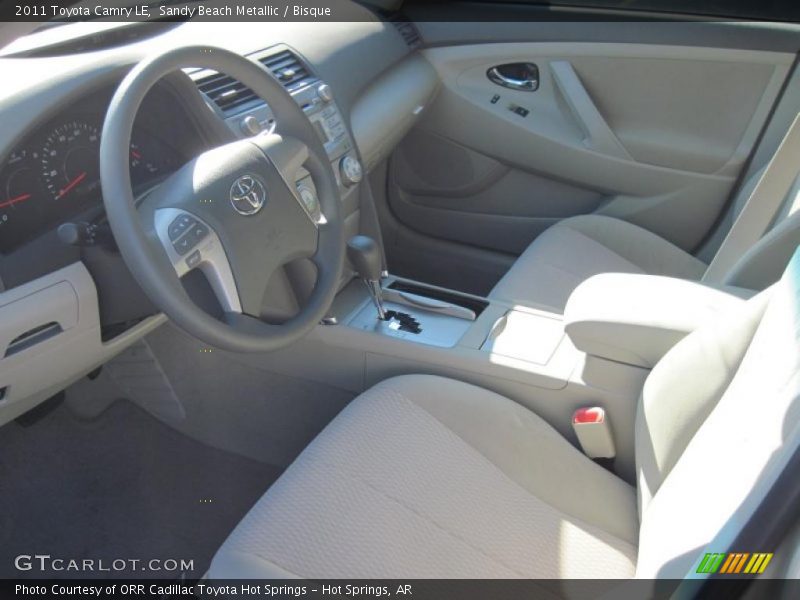 Sandy Beach Metallic / Bisque 2011 Toyota Camry LE