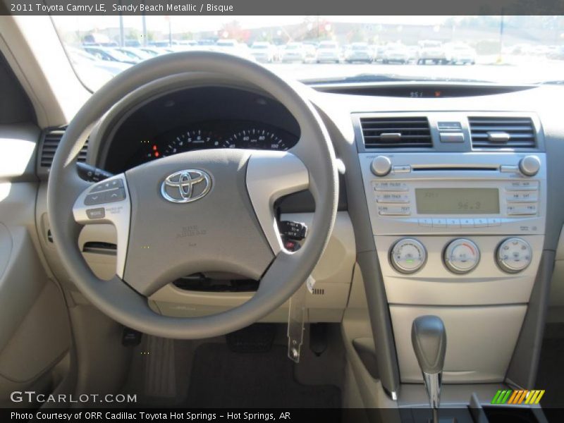 Sandy Beach Metallic / Bisque 2011 Toyota Camry LE