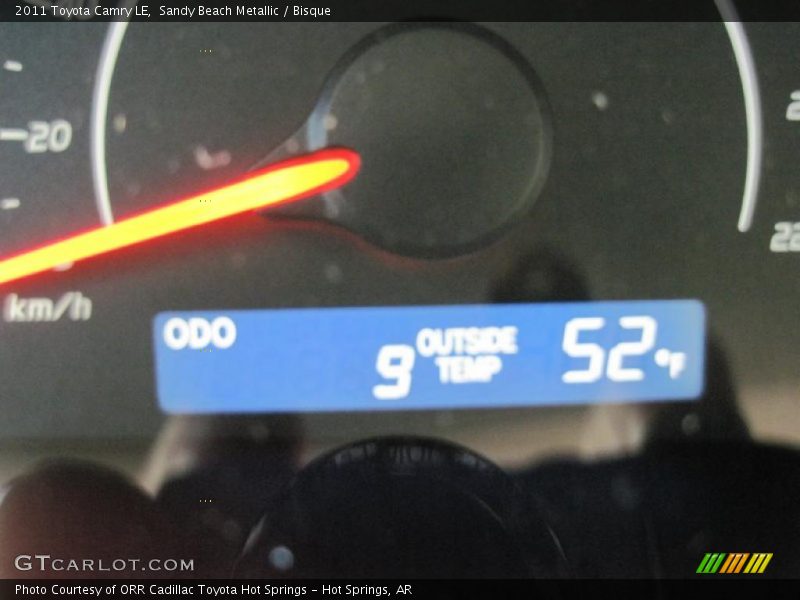 Sandy Beach Metallic / Bisque 2011 Toyota Camry LE