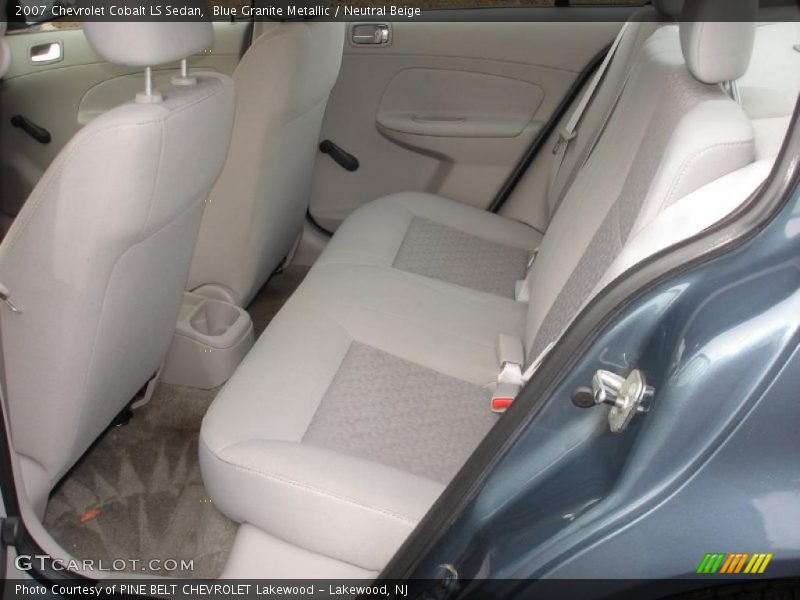 Blue Granite Metallic / Neutral Beige 2007 Chevrolet Cobalt LS Sedan