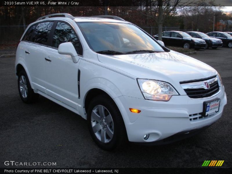 Polar White / Gray 2010 Saturn VUE XR V6