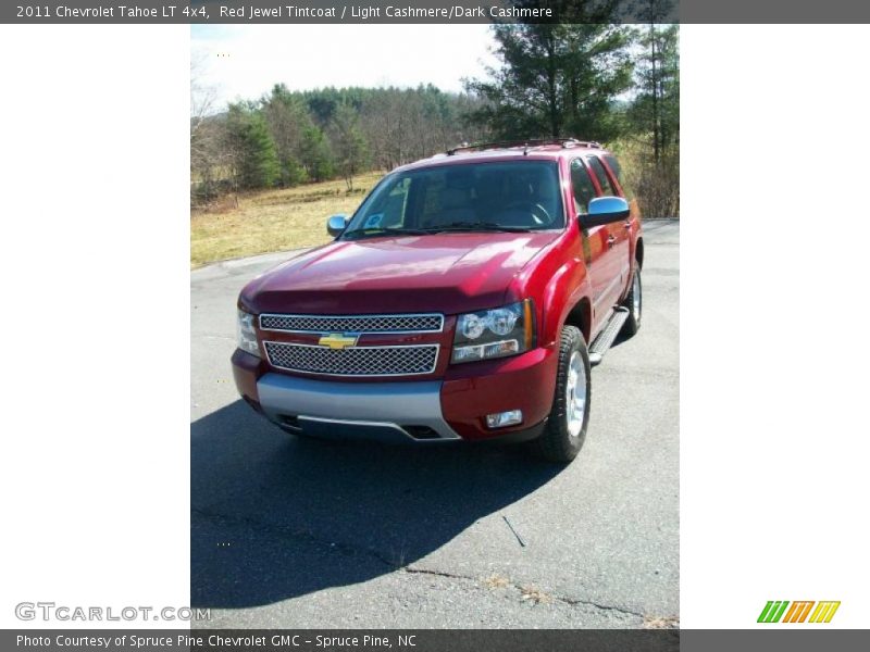 Red Jewel Tintcoat / Light Cashmere/Dark Cashmere 2011 Chevrolet Tahoe LT 4x4