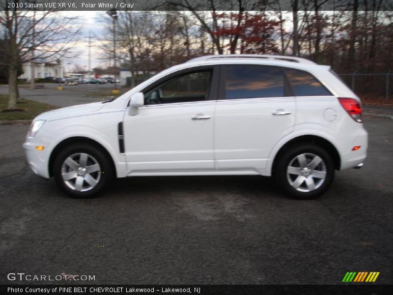 Polar White / Gray 2010 Saturn VUE XR V6