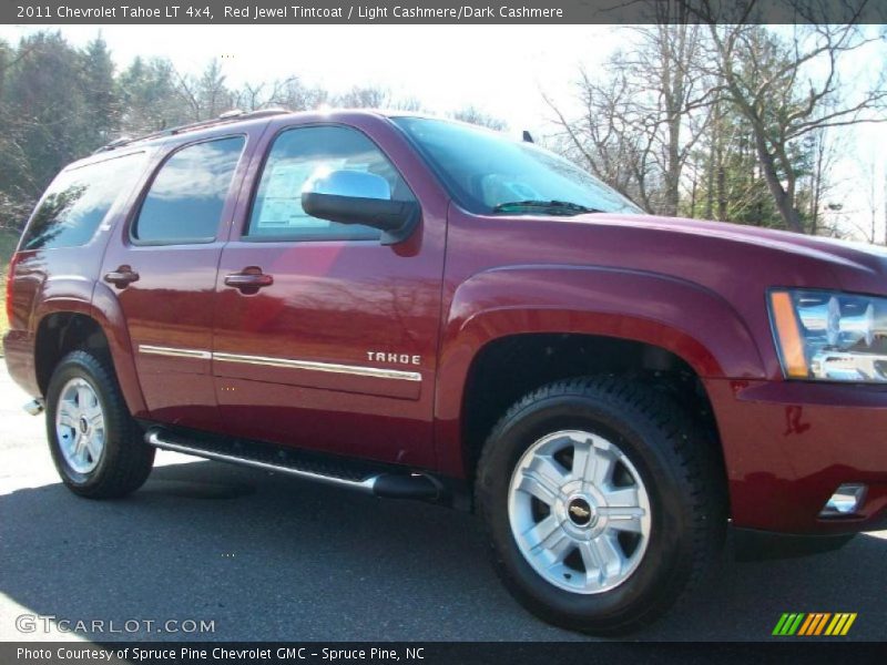 Red Jewel Tintcoat / Light Cashmere/Dark Cashmere 2011 Chevrolet Tahoe LT 4x4