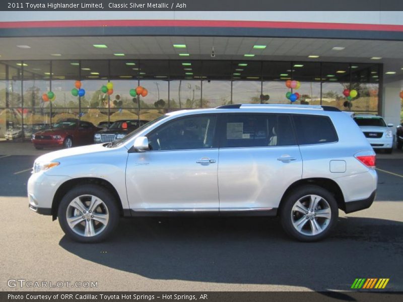 Classic Silver Metallic / Ash 2011 Toyota Highlander Limited