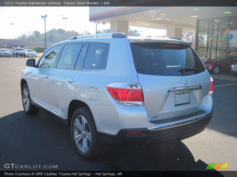 Classic Silver Metallic / Ash 2011 Toyota Highlander Limited
