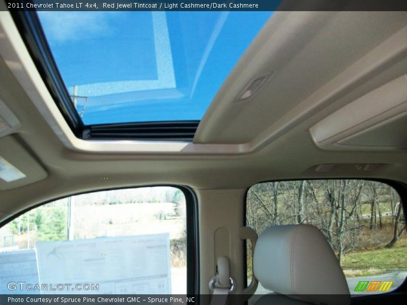 Red Jewel Tintcoat / Light Cashmere/Dark Cashmere 2011 Chevrolet Tahoe LT 4x4